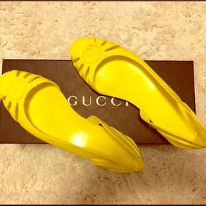 neon gucci sandals